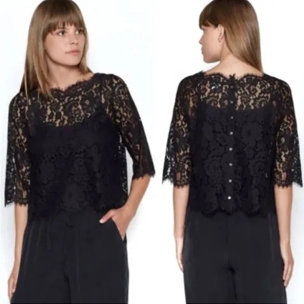 JOIE Lace Top